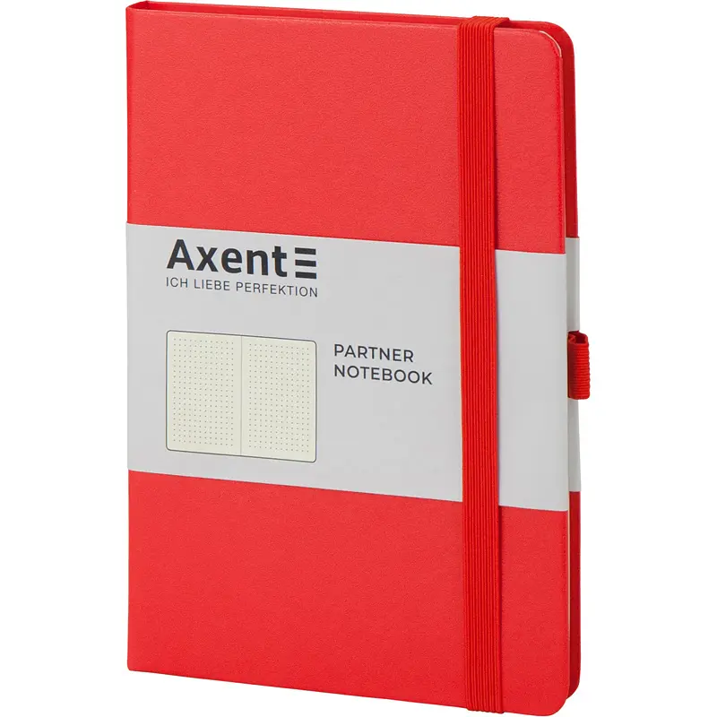 Книга записна Axent Partner A5- у крапку 96 аркушів червона (8306-05-A) - фото 2