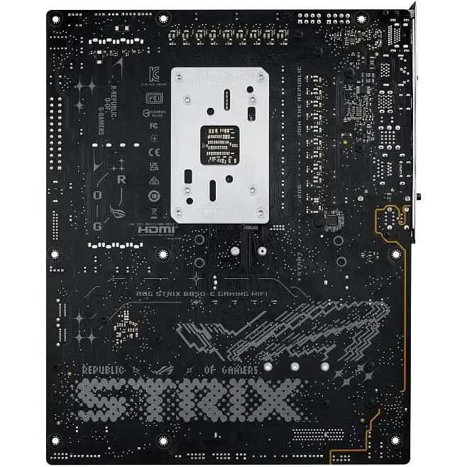 Материнская плата Asus Rog Strix B850-E Gaming WIFI sAM5 B850 4xDDR5 M.2 HDMI DP USB Type-C WiFi BT ATX - фото 8