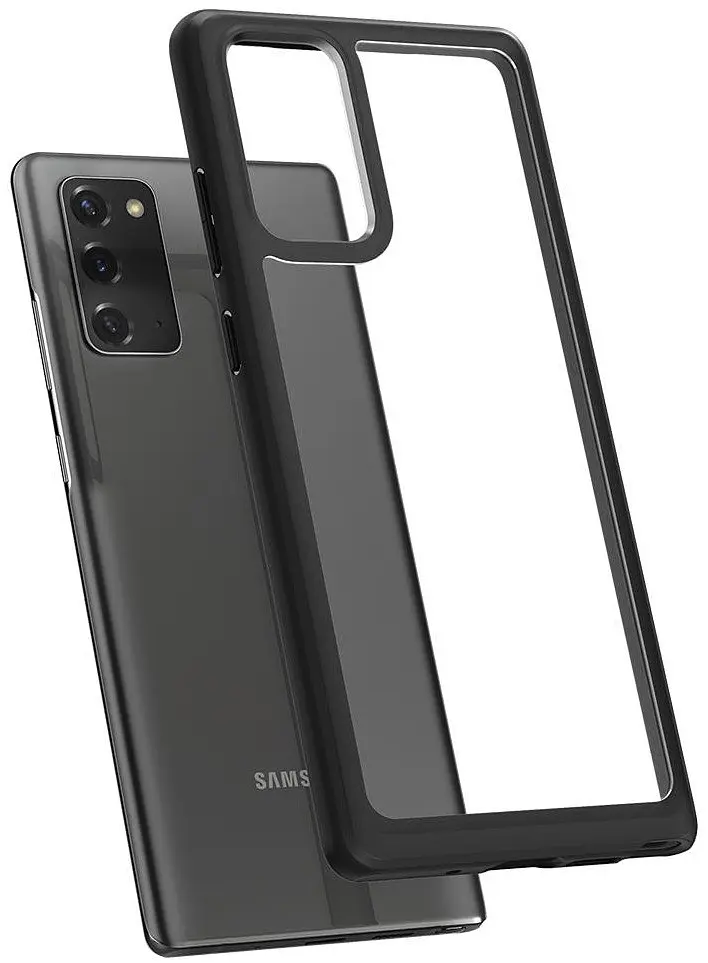Чохол прозорий протиударний Spigen Ultra Hybrid ACS01420 для Samsung Galaxy Note 20 (6.7") Matte Black - фото 2