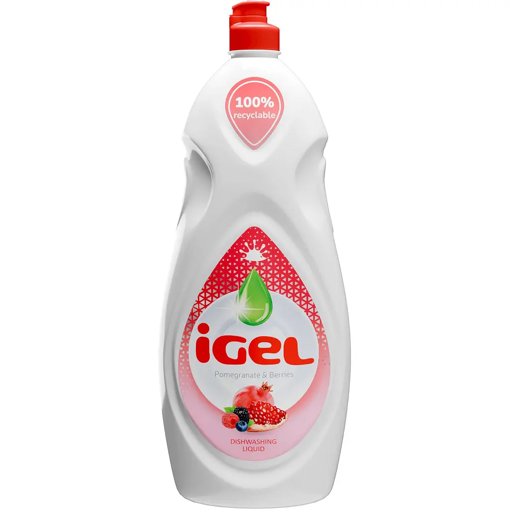 Гель для миття посуду iGel Pomegranate & Berries 900 мл