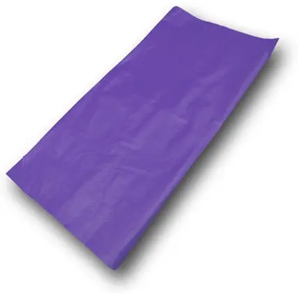 Одноразовая полиэтиленовая скатерть 105х200 см фиолетовая 25 шт. - фото 4