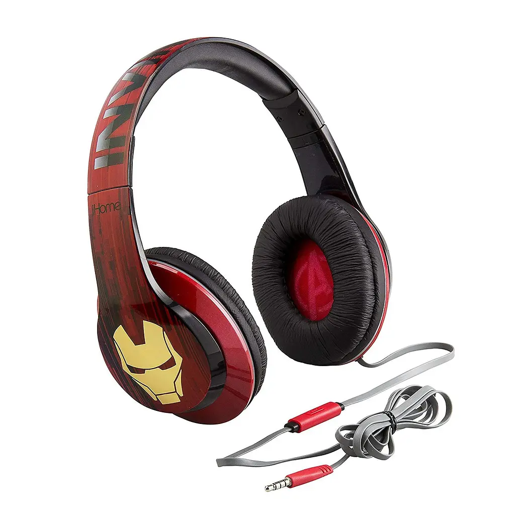 Наушники eKids/iHome Marvel Iron Man Mic (VI-M40IM.11XV7) - фото 3