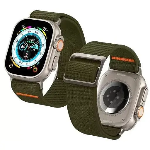 Ремінець Spigen Lite Fit Ultra Khaki для Apple Watch 49mm/45mm/44mm (AMP05985) - фото 2