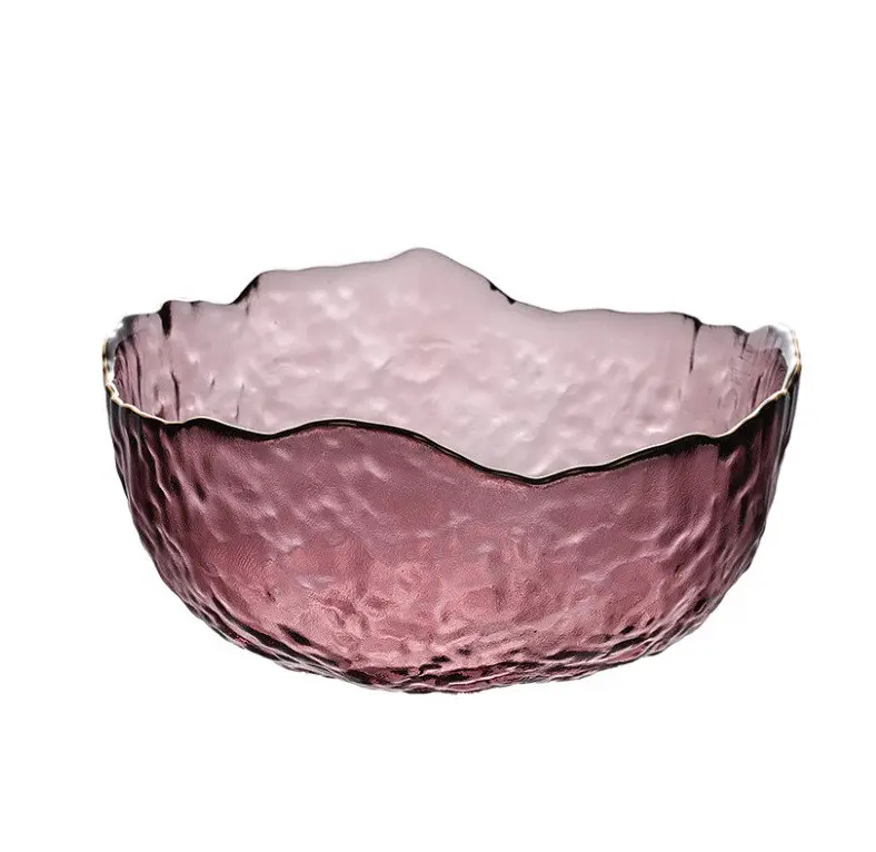 Салатник Glass 18452 13 см рожевий - фото 2