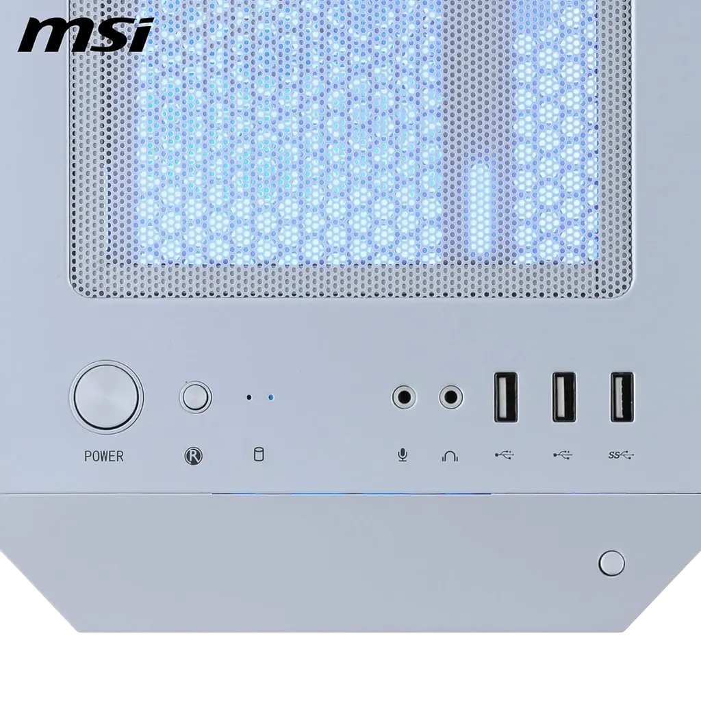 Корпус MSI MAG Forge M100R ARGB White - фото 4
