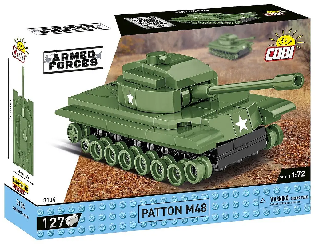Конструктор COBI танк Patton M48 3104 - фото 7