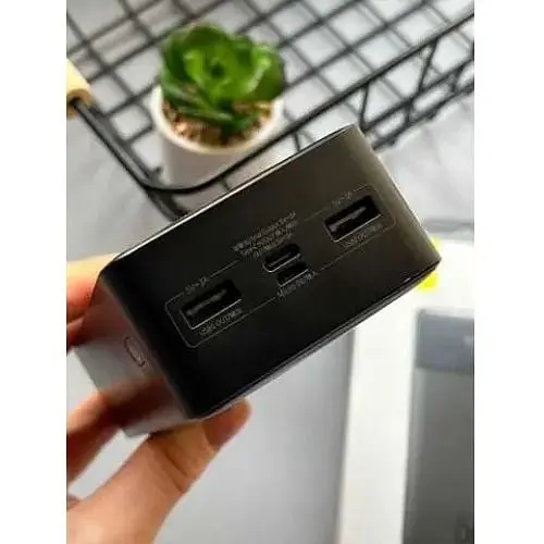 Зовнішній акумулятор Baseus Bipow Digital Display 15W 30000mAh (PPDML-K01) чорний - фото 3