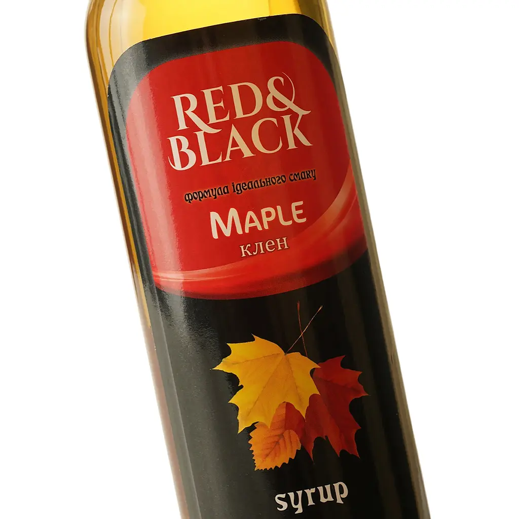 Сироп Red&Black Клен 0.7 л - фото 5