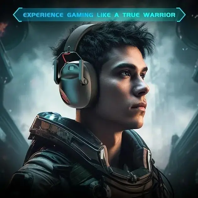 Бездротові ігрові навушники Gtheos Gaming Headset Captain 600 2,4 ГГц USB для PS4/PS5/ПК, BT 5.3 - фото 5