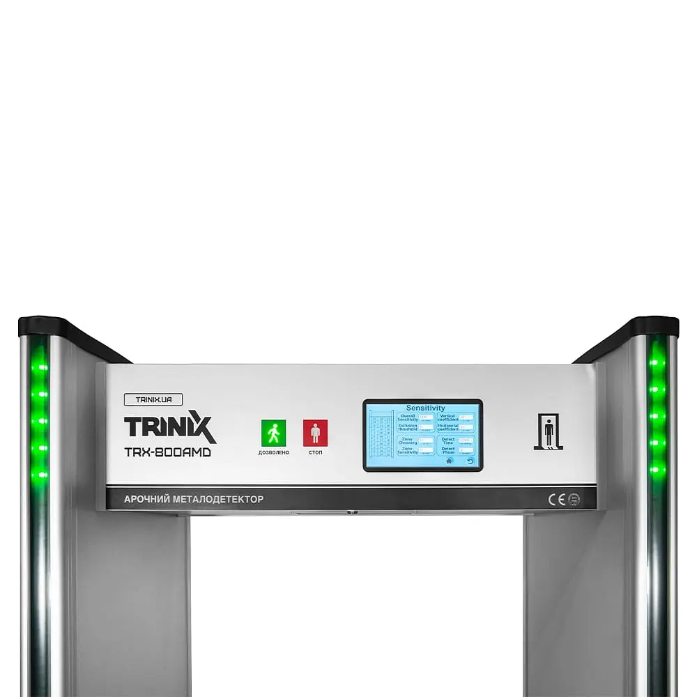 Арочний металодетектор Trinix TRX-800AMD, 33 зони детекції (71-00085) - фото 18