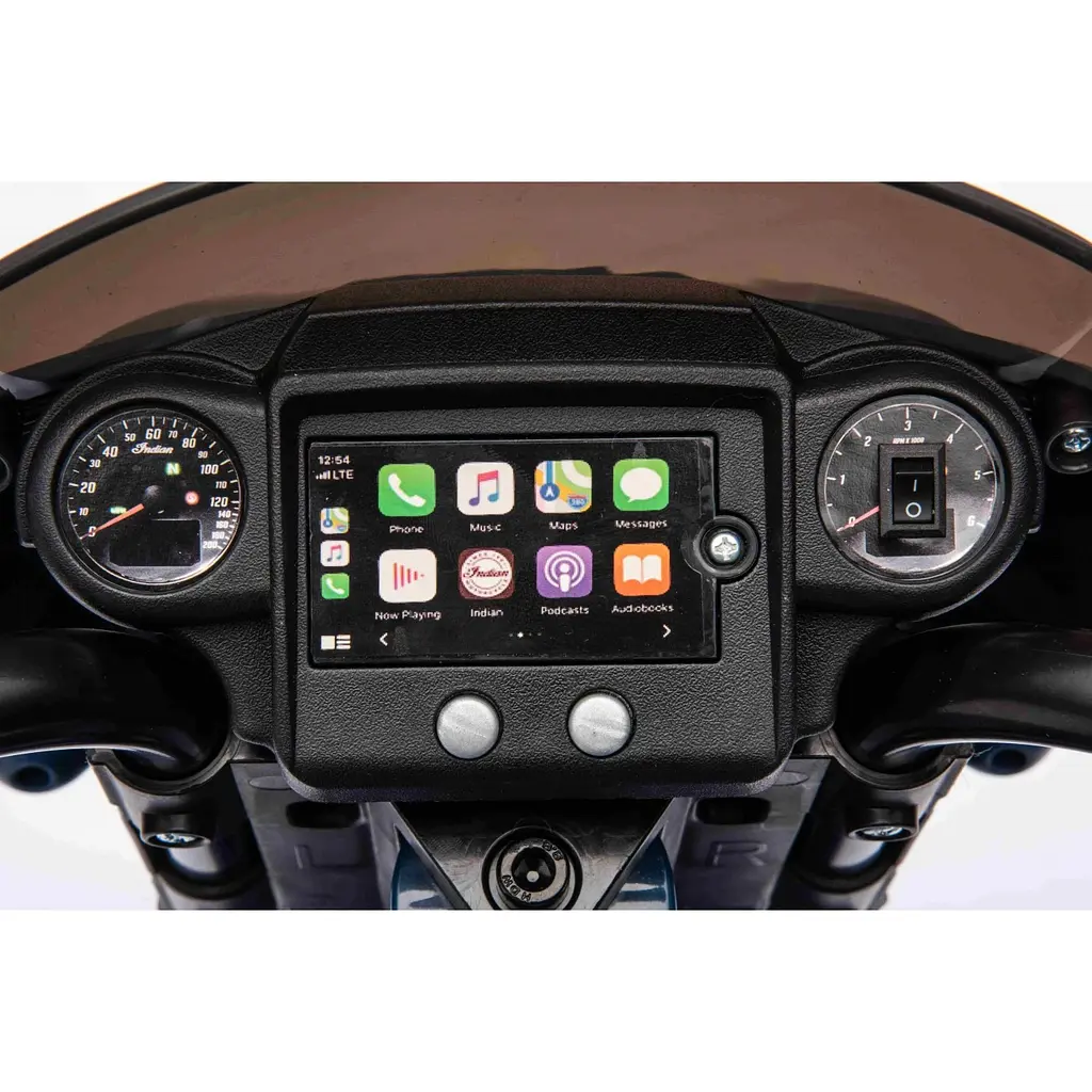 Дитячий електромотоцикл Ramiz Chopper Indian 6, рожевий (PA.BDM0963.ROZ) - фото 17