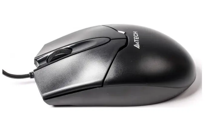 Миша дротова A4Tech OP-550NU USB підключення чорна - фото 4