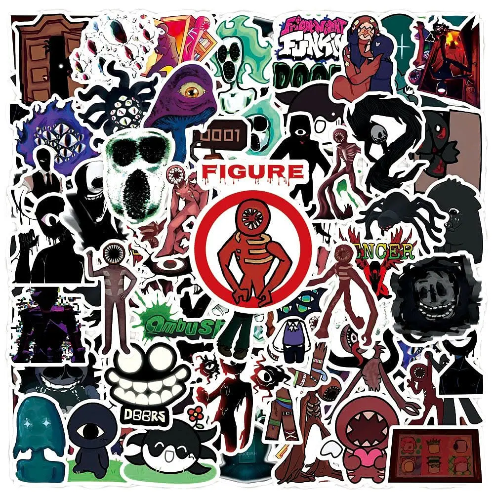 Стікерпак GeekLand Doors Roblox 50 штук - фото 5