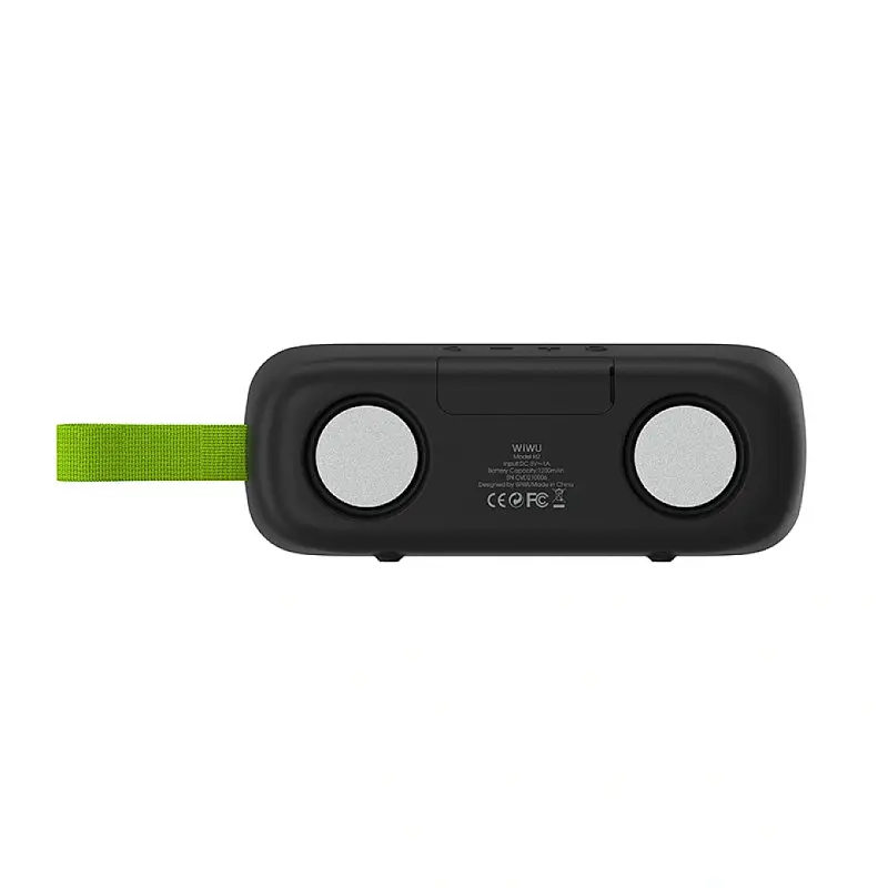 Bluetooth Колонка WIWU H2 Thunder Wireless Portable Speaker Black - фото 3