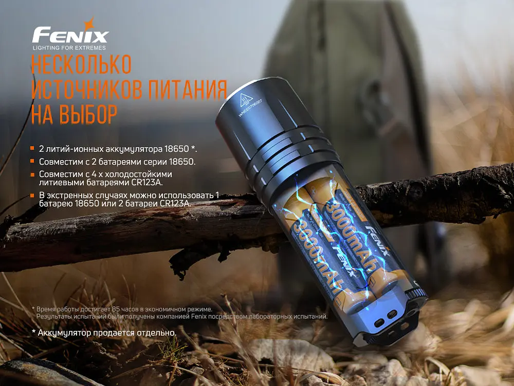 Фонарь ручной Fenix TK35UE V2.0 - фото 15