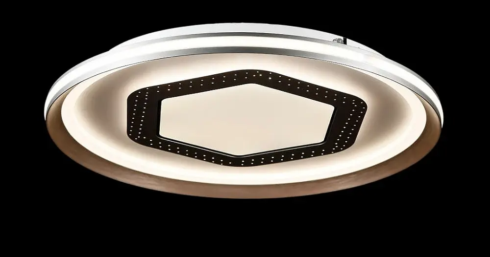Люстра потолочная LED Splendid Ray L55088/500C/1, 152W, регулируемая температура света, 50 см, современный стиль для дома - фото 4
