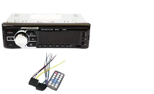 Автомагнитола XPRO MP3 2035 ISO+BT Mp3 1DIN FM черный (2035_438) - фото 3