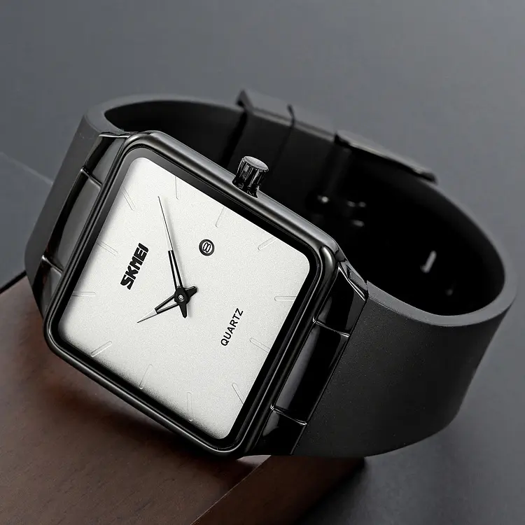 Наручний годинник чоловічий 1961BKSI Black-Silver Skmei acs0030465 - фото 4