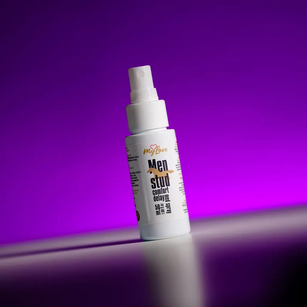 Пролонгуючий спрей-лубрикант для чоловіків - MyLove Men Stud Comfort Delay Med Spray, 50 мл - фото 2