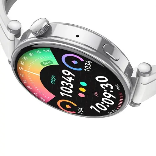 Смарт-часи XO GT4 mini AMOLED Screen Smart Sports Talking Watch сріблястий - фото 3