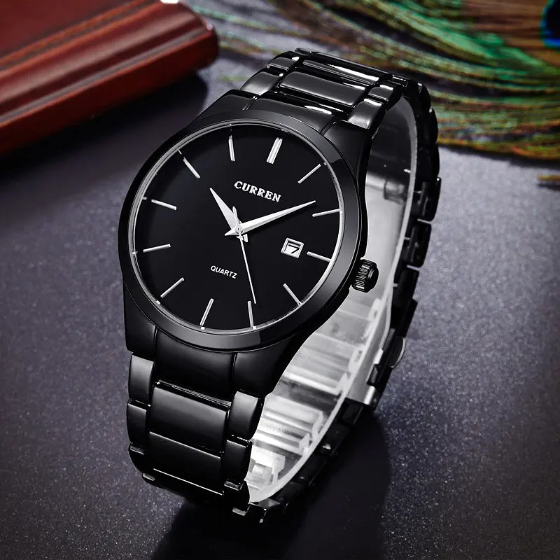 Годинник наручний 8106 All Black Curren acs0031460 - фото 2