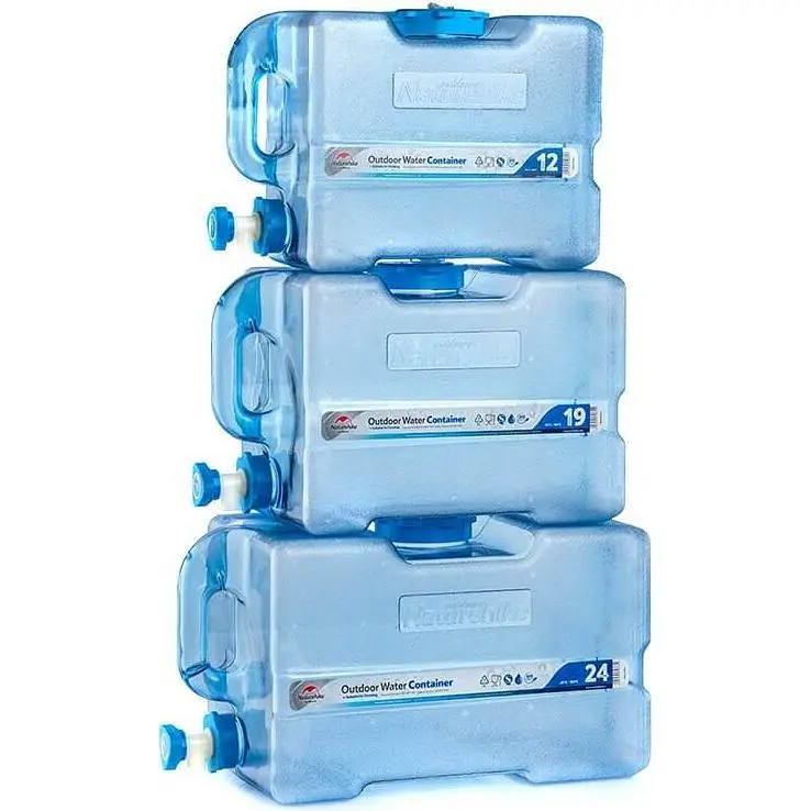 Каністра для води Naturehike PC7 NH18S024-T, 24 л, синя - фото 3