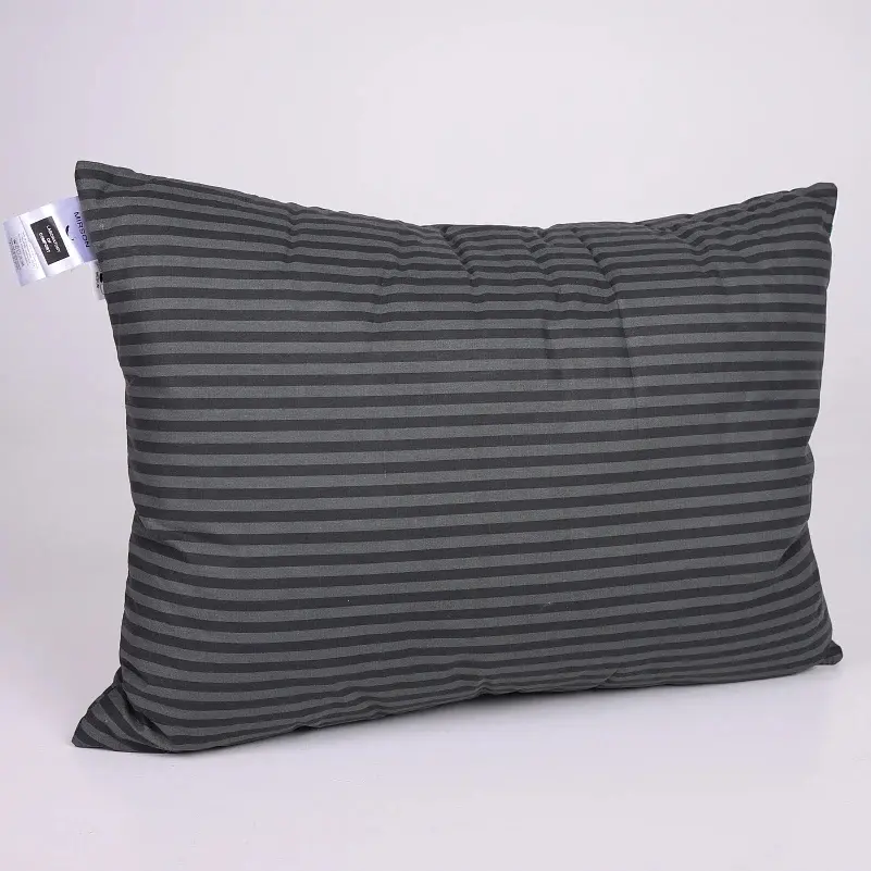 Набор подушек MirSon №0113 Сolor Fun Line Stripe Black Хлопок 2 шт. черный (2200011158532) - фото 2
