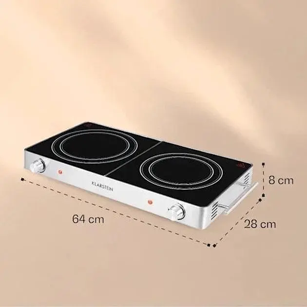 Плита инфракрасная Klarstein VariCook Duo (10032124) - фото 2
