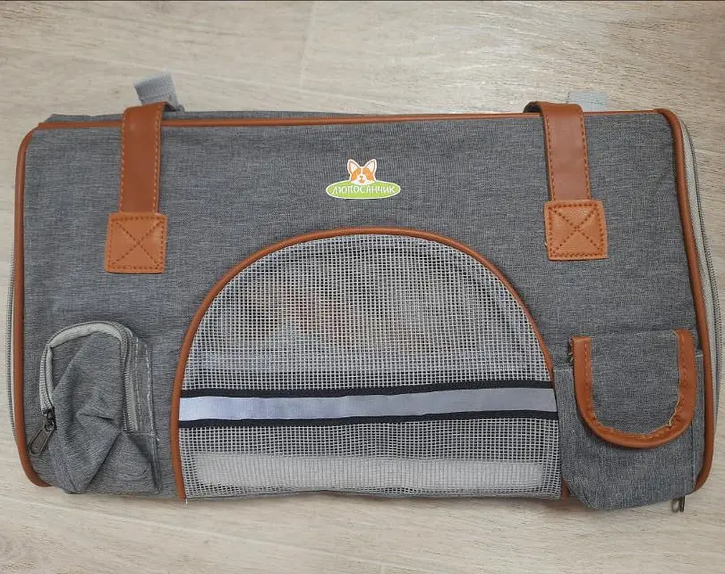 Сумка для перенесення собак та котів Bestopet (Люпосанчик) Soft Sided Pet Carrier Bag - фото 3
