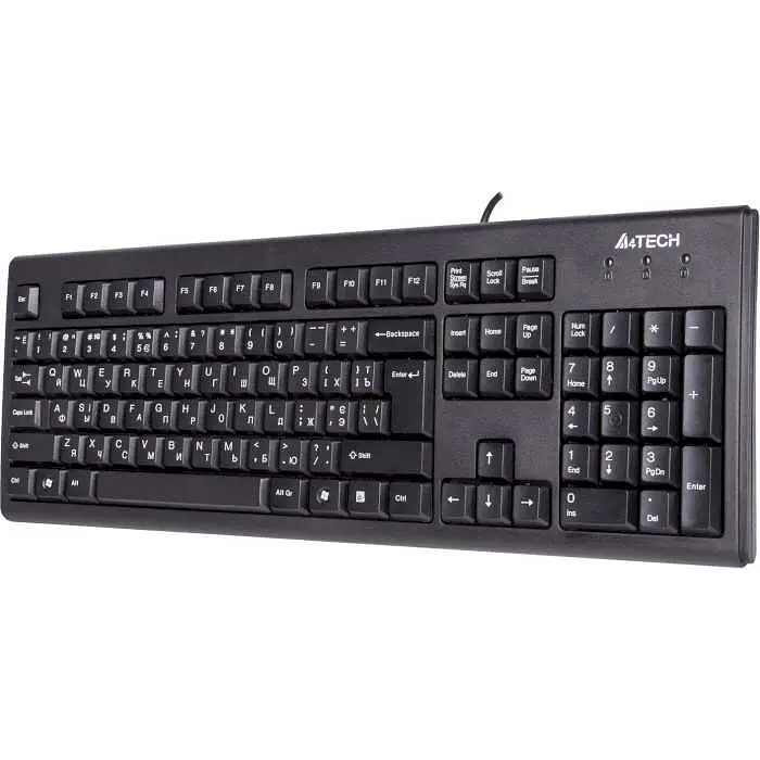 Клавіатура A4Tech KM-720 USB Black (KM-720 USB (Black)) - фото 2