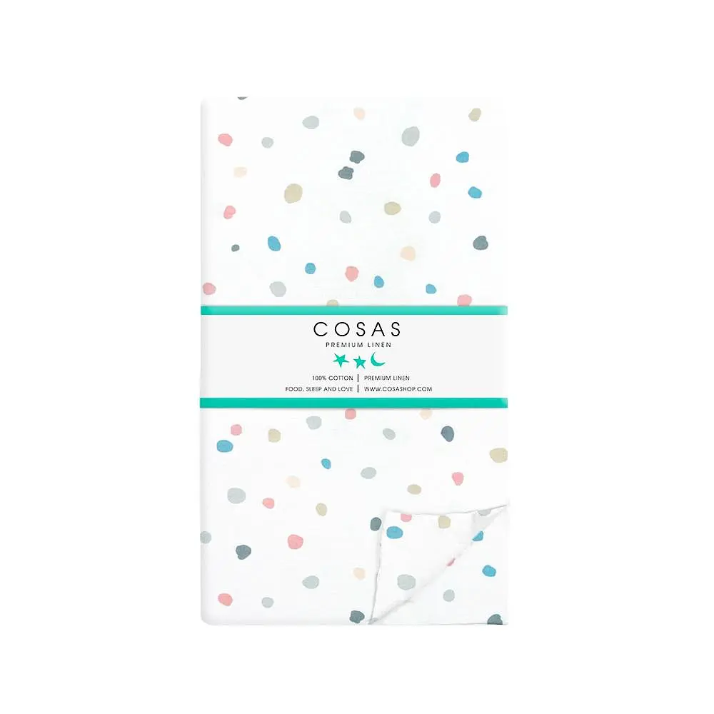 Комплект постільної білизни Cosas євро без простирадла COLOR BLOTS 200 x 220 см (ColorBlots_200_2) - фото 8