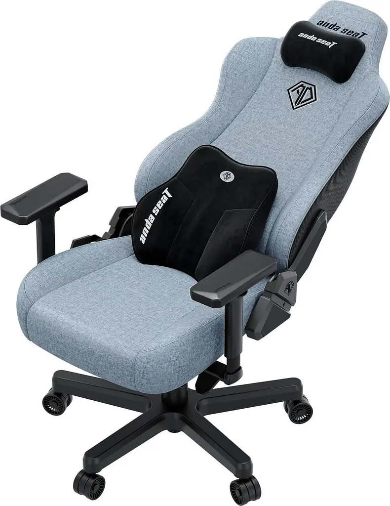 Ігрове крісло Anda Seat Kaiser 3E XL Gray Blue Fabric (AD23YC-XL-09-T-CF-T01) - фото 7