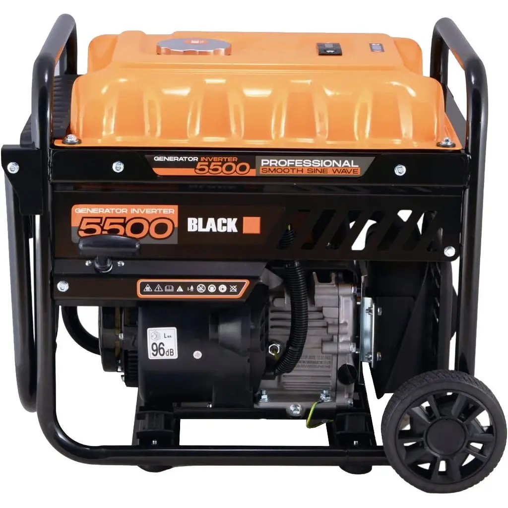 Інверторний бензиновий генератор Black 230V 8HP 230V 5500W (13611) [157876] - фото 3