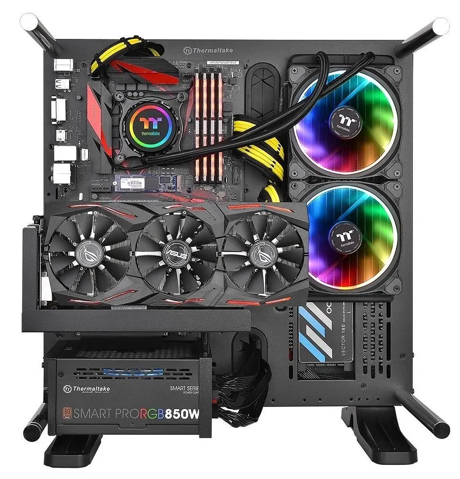 СВО Thermaltake Floe Riing RGB 280 TT Premium Edition (CL-W167-PL14SW-A) - фото 2