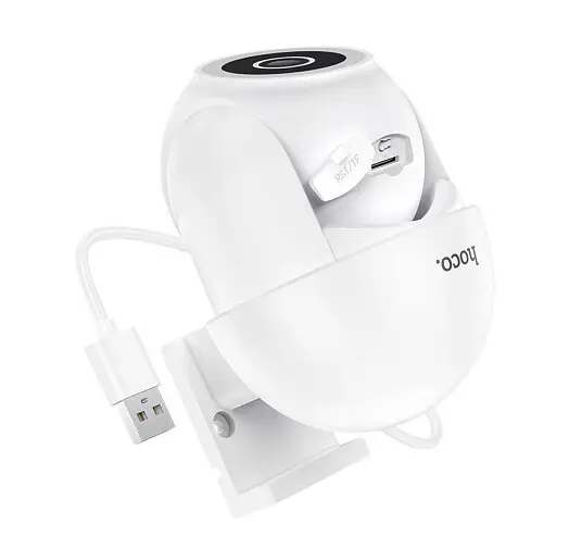 Внешняя камера видеонаблюдения Hoco D2 PTZ HD camera 3мп IP65 FHD (Белая) - фото 3