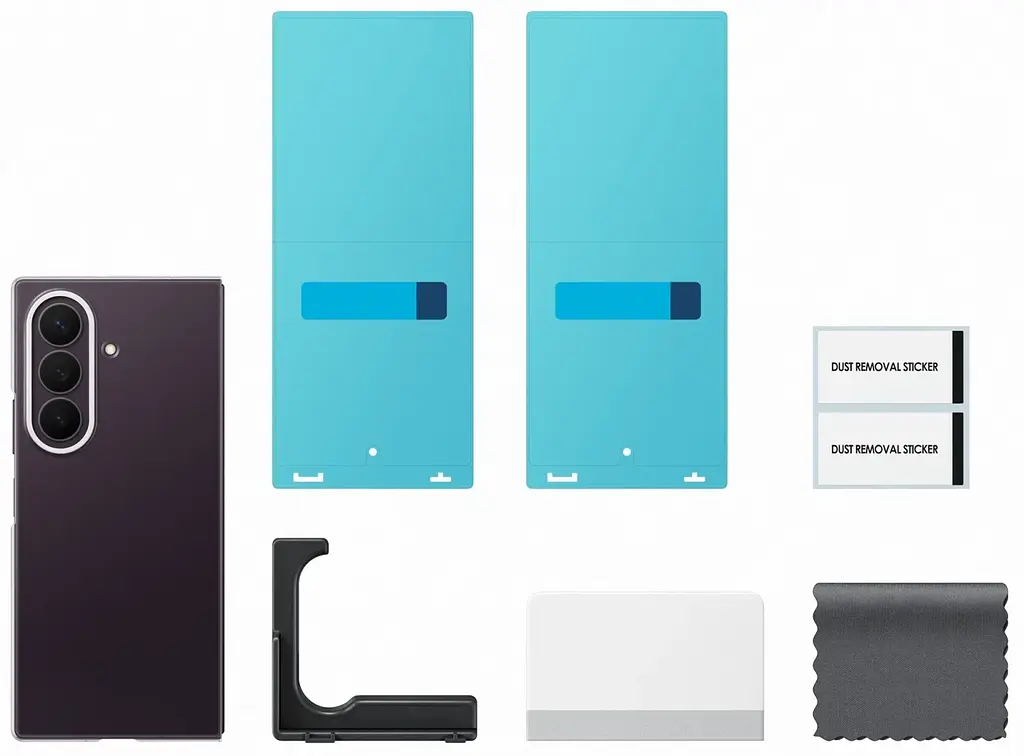Чохол Samsung Fold 8 Ultra Clear Case EF-QF976CTEGUA Transparency (7292270) - фото 3