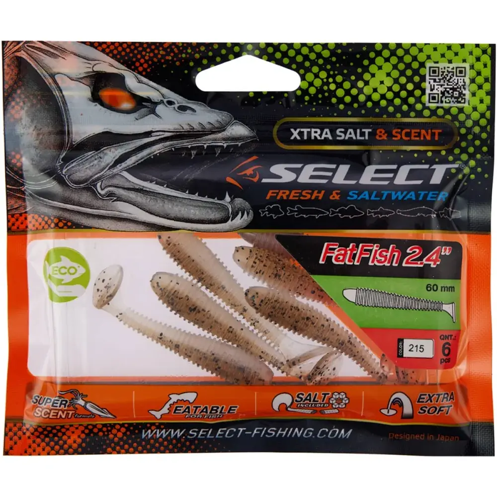 Силикон Select FatFish 2.4" #215 (6 шт/уп) - фото 2