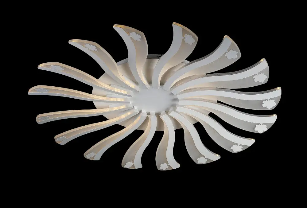 Люстра стельова LED Splendid Ray LK39264/16, 16W, білий, сучасний стиль з пультом - фото 5