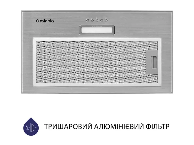 Витяжка Minola HBI 5614 I 1000 LED - фото 4