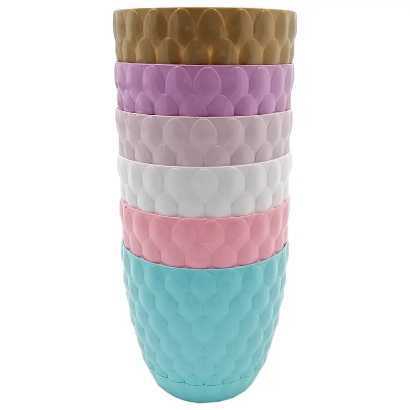 Горщик для квітів Alyaplastik Pinecone, 3 л, рожевий (ALY407pink) - фото 8