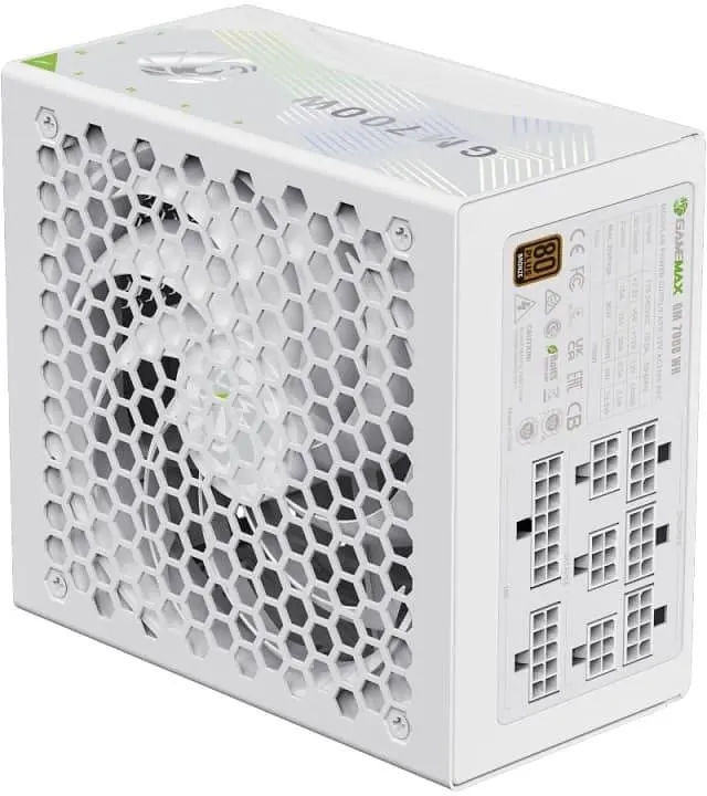 Блок живлення GameMax GM 700B Fully-modular 700W 80+ Bronze White (GM 700B WH Fully-modular New) - фото 6