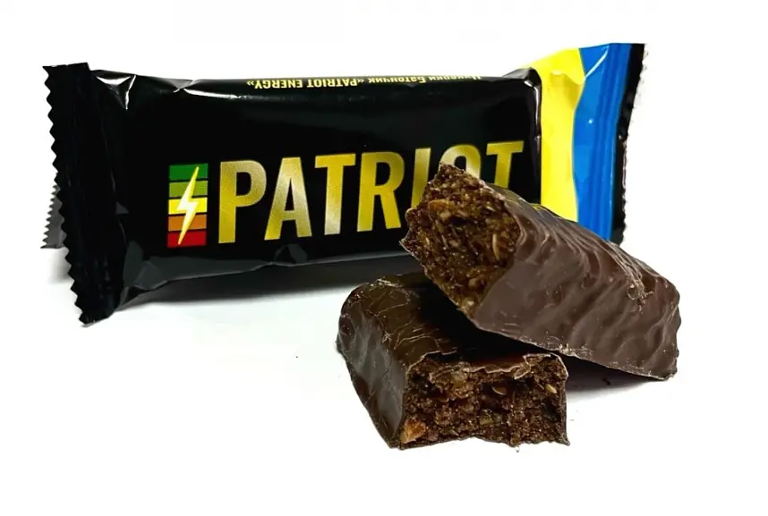 Цукерки батончик PATRIOT ENERGY фас 1,3 кг - фото 2