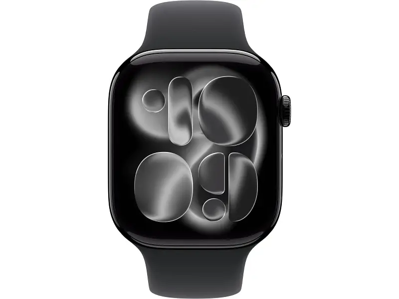 Смарт-годинник Apple Watch Series 11 GPS 42mm Jet Black Alu. Case w. Black S. Band - M/L (MEQU4) - фото 2
