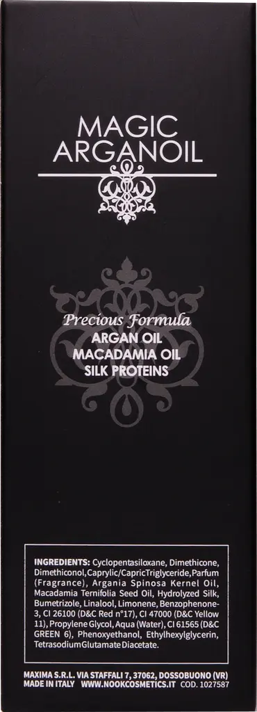 Олія для інтенсивного лікування Nook MAGIC ARGANOIL SECRET Absolute Oil 100 мл - фото 6