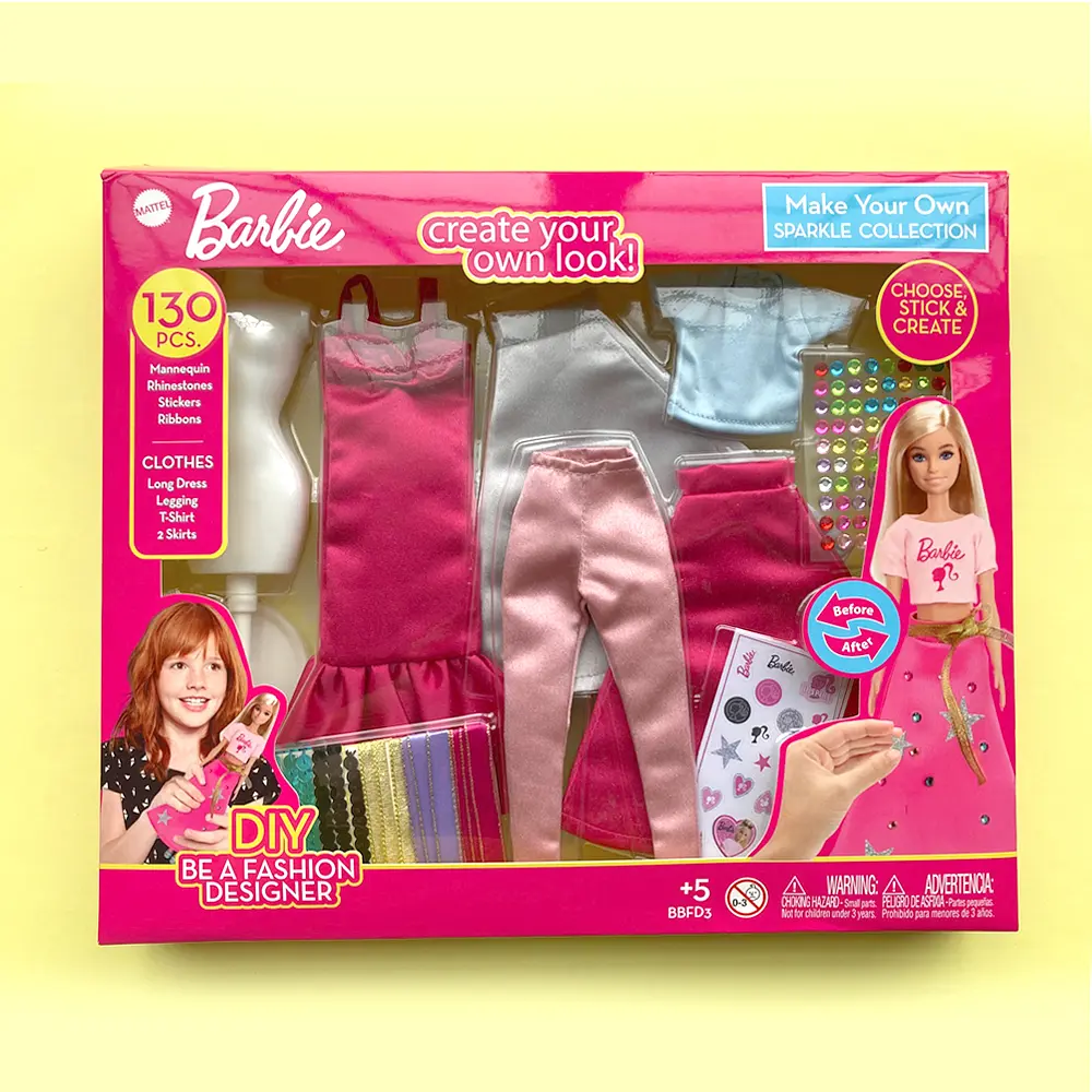 Набор для стилизации одежды Barbie INTEK Сияние и блеск (BBFD3) - фото 8