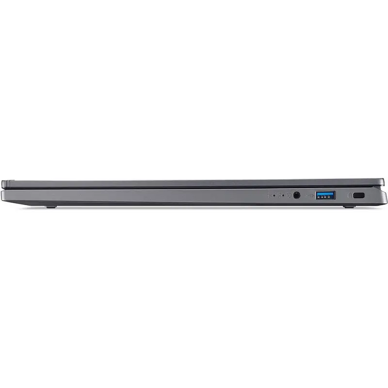 Ноутбук Acer Aspire 17 A17-51M с процессором Intel Core 7 150U pana la 5.4GHz, 17.3'' Full HD, IPS, 16GB LPDDR5 RAM, 512GB SSD, Intel® графикой, No OS, Steel серый - фото 11