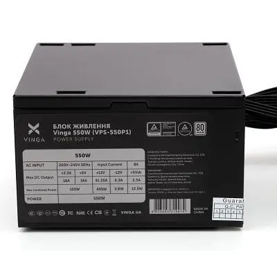 Блок питания Vinga 550W ОЕМ (VPS-550P1) - фото 7