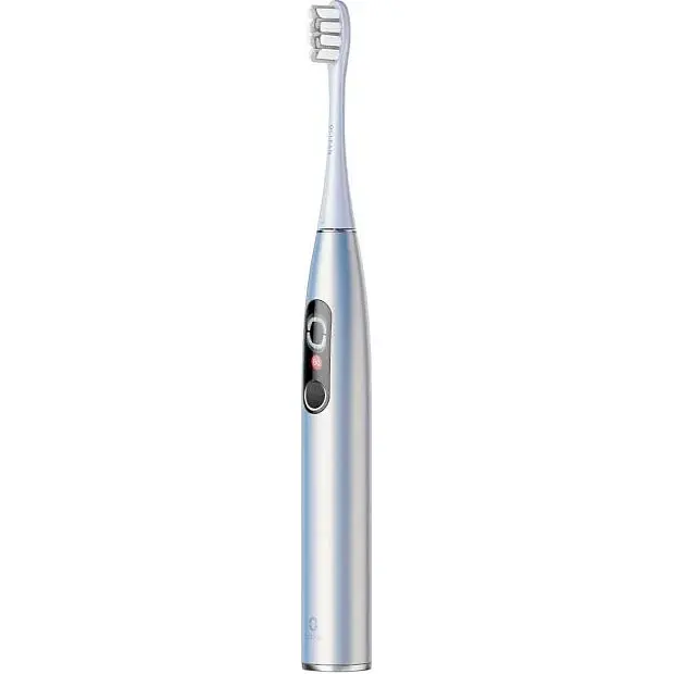 Електрична зубна щітка Oclean X Pro Digital Smart Sonic Toothbrush Glamour Silver [81247] - фото 2