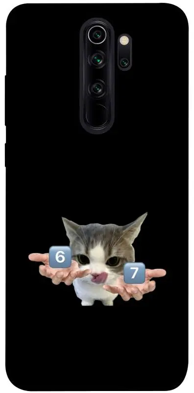 Чохол Demsky Six Seven cat для Xiaomi Redmi Note 8 Pro