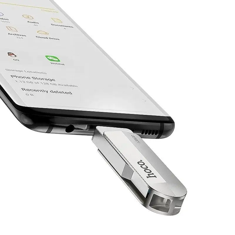 Флеш-накопитель USB Hoco UD10 USB3.0 Type-C 32GB с двойным интерфейсом (37631-01_254) - фото 5